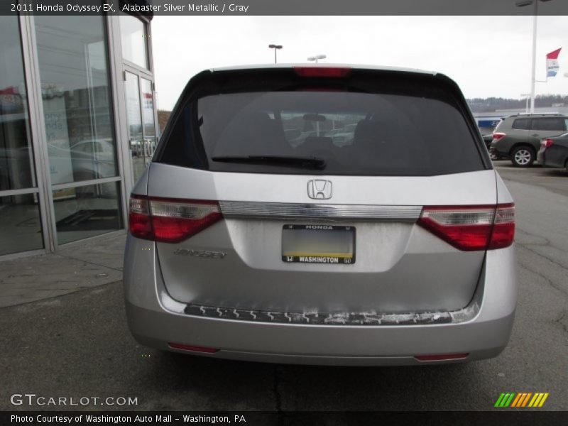 Alabaster Silver Metallic / Gray 2011 Honda Odyssey EX