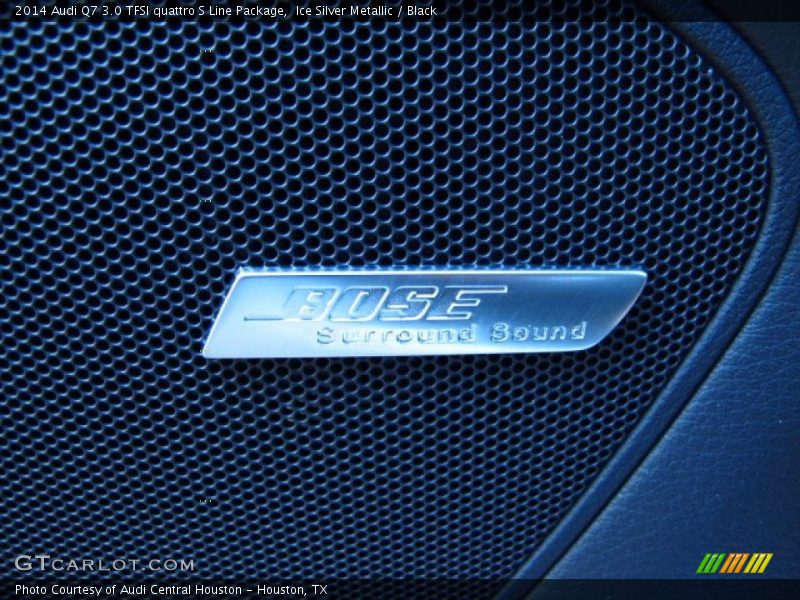 Ice Silver Metallic / Black 2014 Audi Q7 3.0 TFSI quattro S Line Package