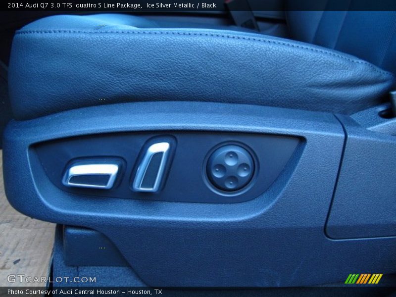 Ice Silver Metallic / Black 2014 Audi Q7 3.0 TFSI quattro S Line Package