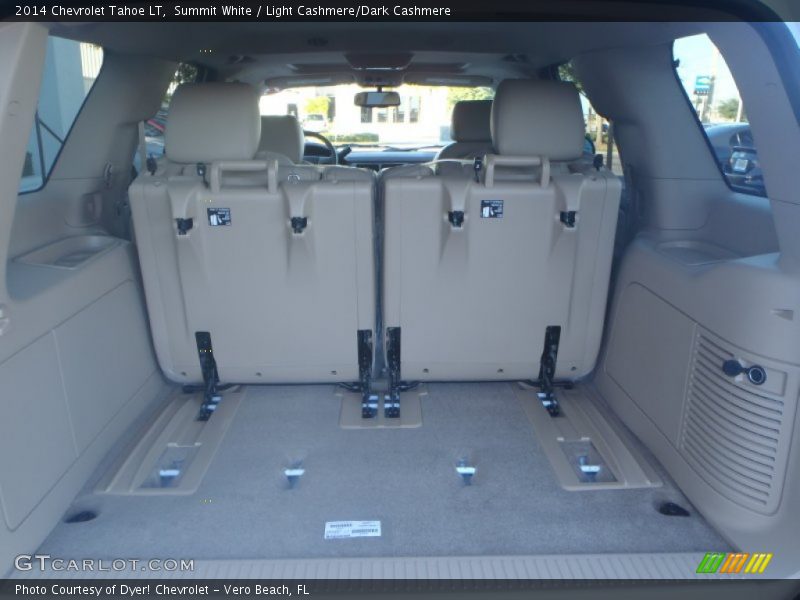 Summit White / Light Cashmere/Dark Cashmere 2014 Chevrolet Tahoe LT