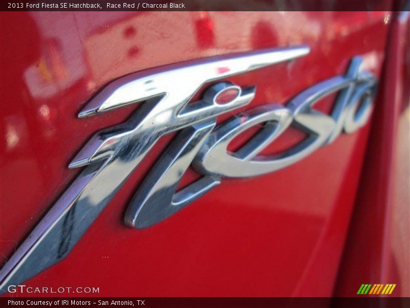 Race Red / Charcoal Black 2013 Ford Fiesta SE Hatchback
