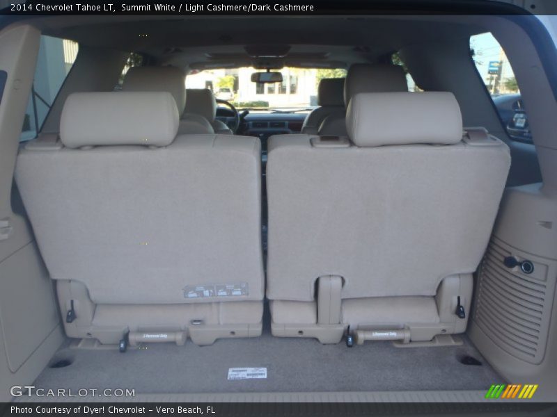 Summit White / Light Cashmere/Dark Cashmere 2014 Chevrolet Tahoe LT