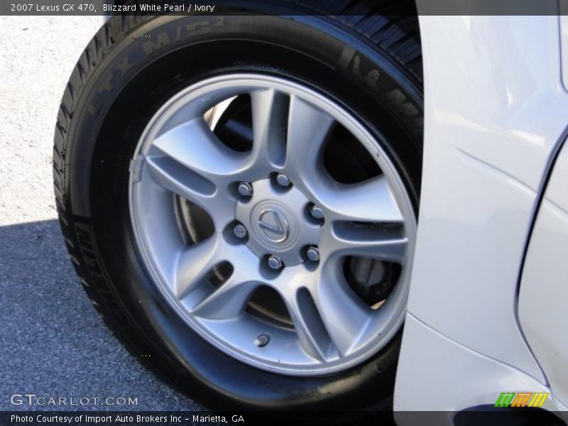 Blizzard White Pearl / Ivory 2007 Lexus GX 470