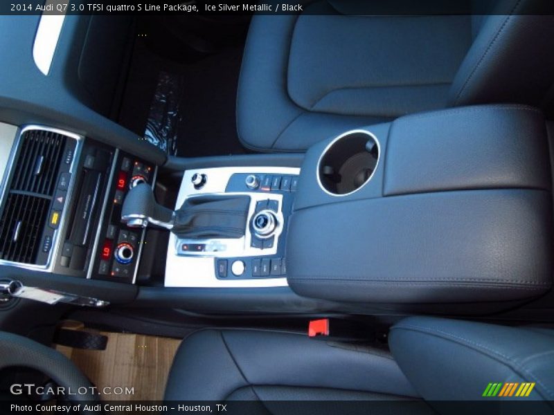 Ice Silver Metallic / Black 2014 Audi Q7 3.0 TFSI quattro S Line Package