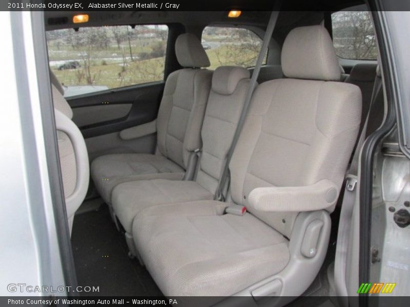Alabaster Silver Metallic / Gray 2011 Honda Odyssey EX