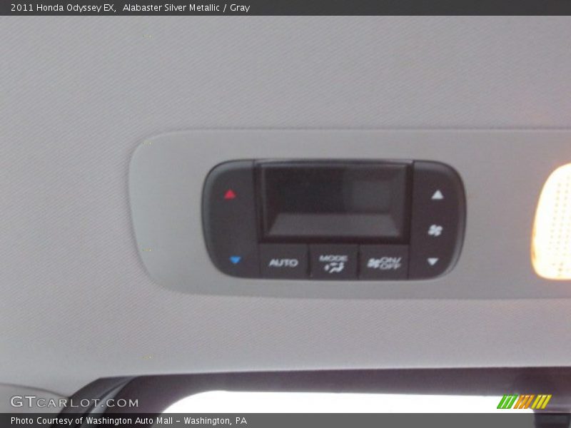 Alabaster Silver Metallic / Gray 2011 Honda Odyssey EX