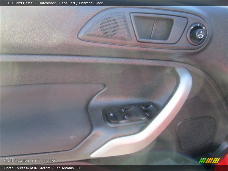 Race Red / Charcoal Black 2013 Ford Fiesta SE Hatchback