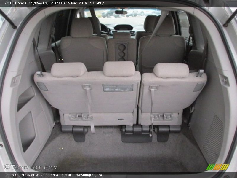 Alabaster Silver Metallic / Gray 2011 Honda Odyssey EX