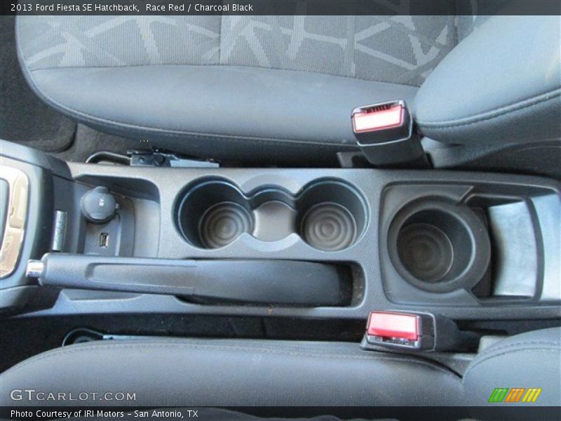 Race Red / Charcoal Black 2013 Ford Fiesta SE Hatchback