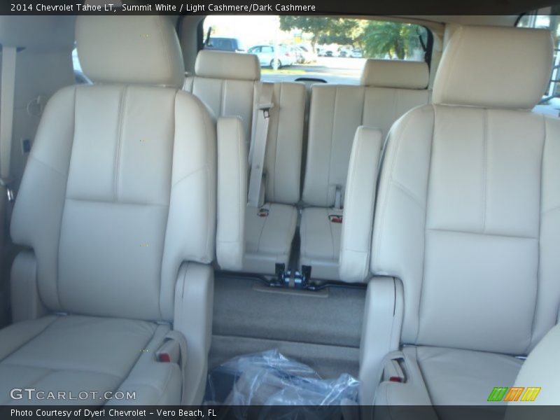 Summit White / Light Cashmere/Dark Cashmere 2014 Chevrolet Tahoe LT