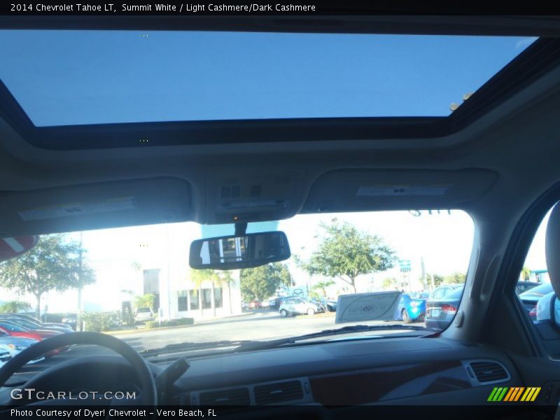 Summit White / Light Cashmere/Dark Cashmere 2014 Chevrolet Tahoe LT