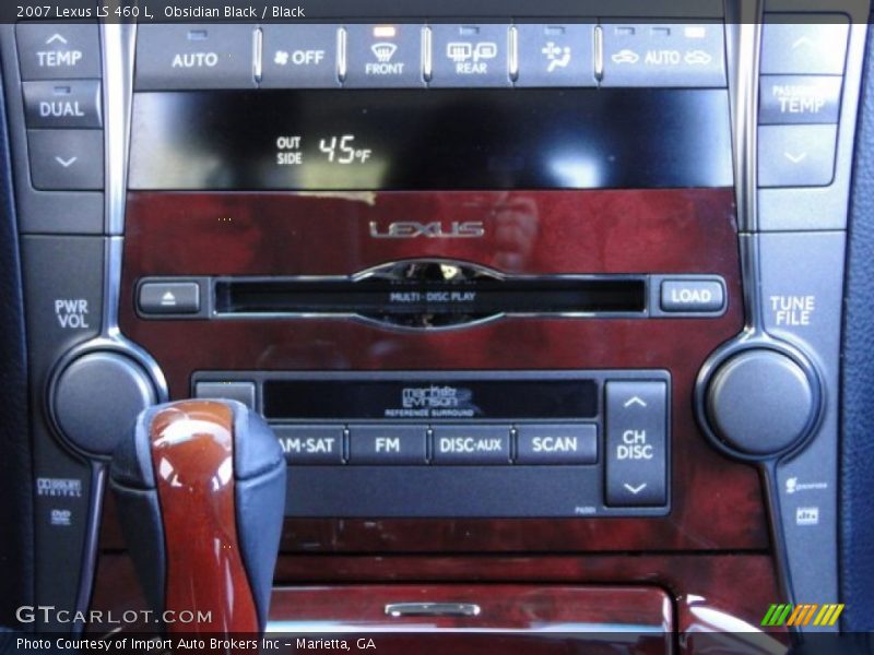 Obsidian Black / Black 2007 Lexus LS 460 L