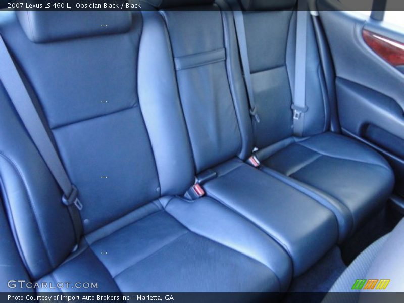 Obsidian Black / Black 2007 Lexus LS 460 L