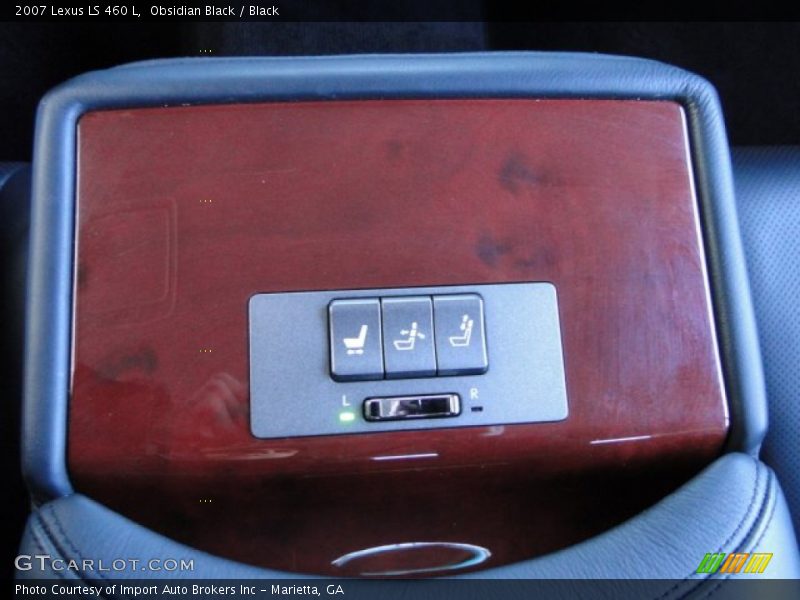 Obsidian Black / Black 2007 Lexus LS 460 L