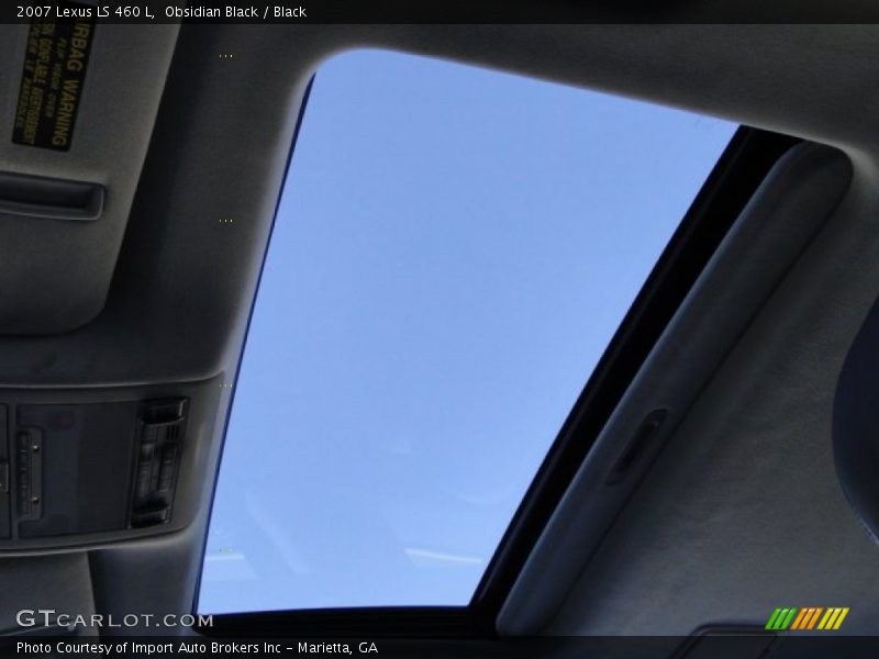 Obsidian Black / Black 2007 Lexus LS 460 L