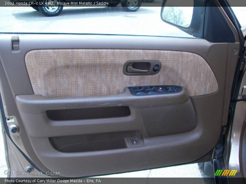 Mojave Mist Metallic / Saddle 2002 Honda CR-V LX 4WD