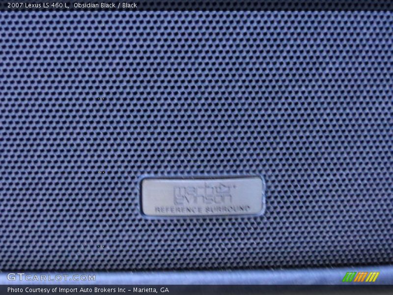 Obsidian Black / Black 2007 Lexus LS 460 L