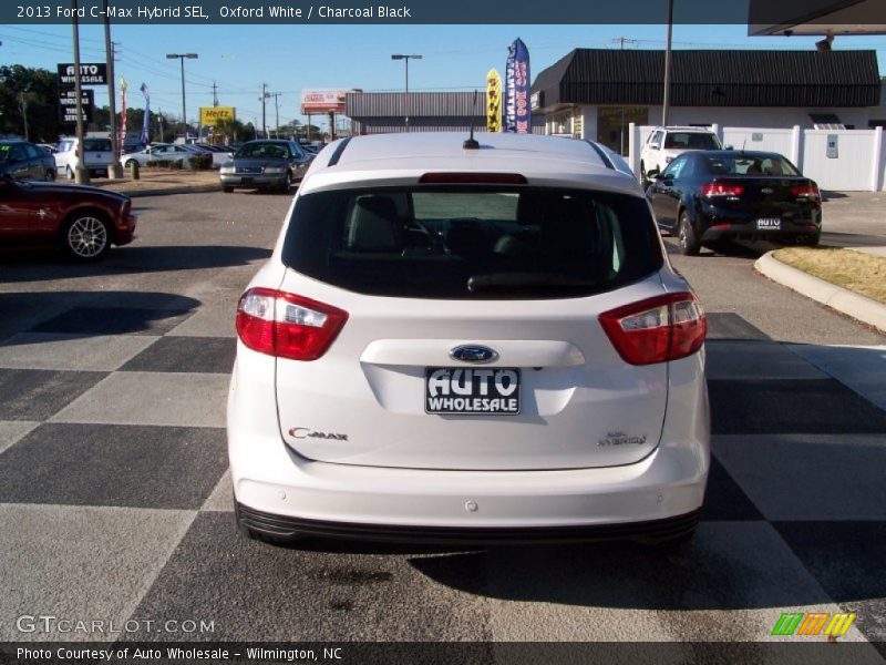 Oxford White / Charcoal Black 2013 Ford C-Max Hybrid SEL