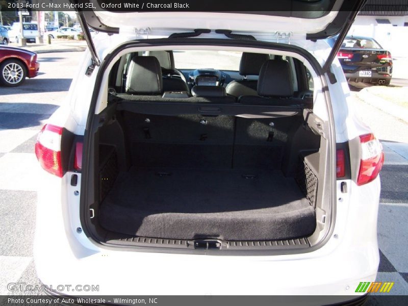 Oxford White / Charcoal Black 2013 Ford C-Max Hybrid SEL