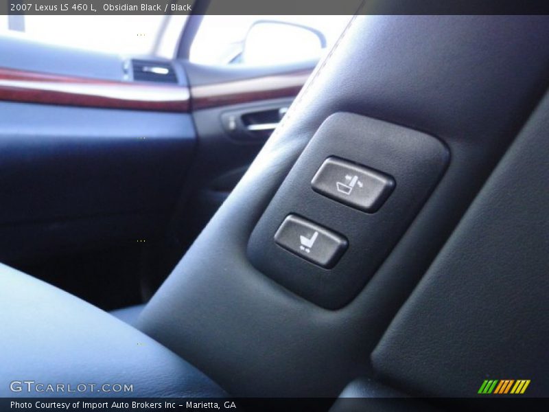 Obsidian Black / Black 2007 Lexus LS 460 L