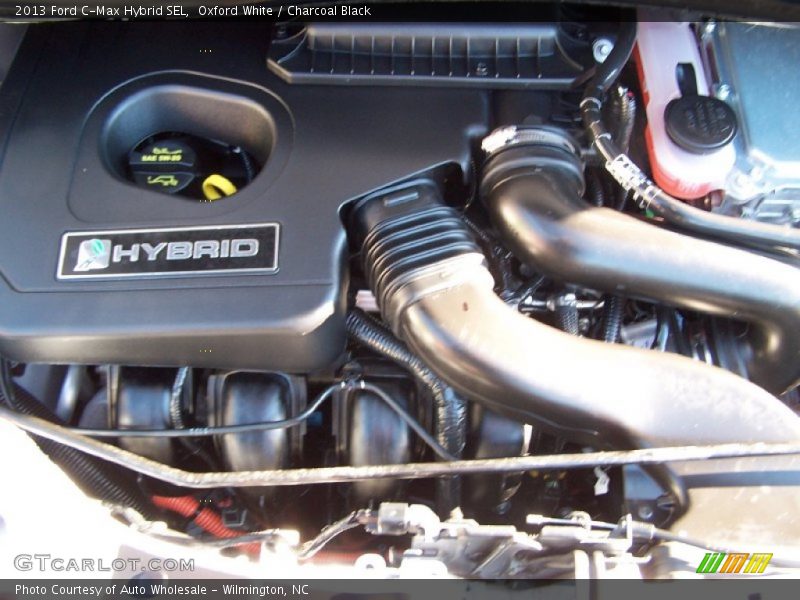 Oxford White / Charcoal Black 2013 Ford C-Max Hybrid SEL