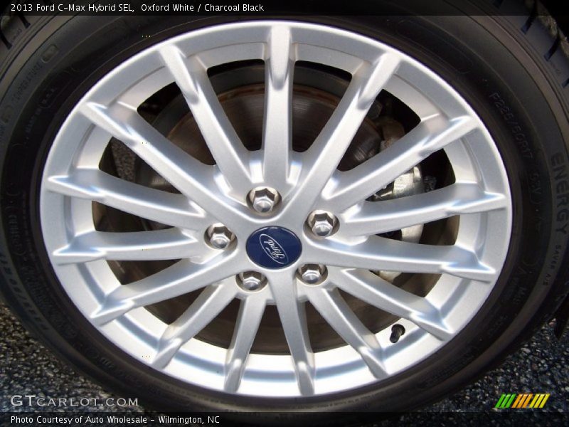 Oxford White / Charcoal Black 2013 Ford C-Max Hybrid SEL