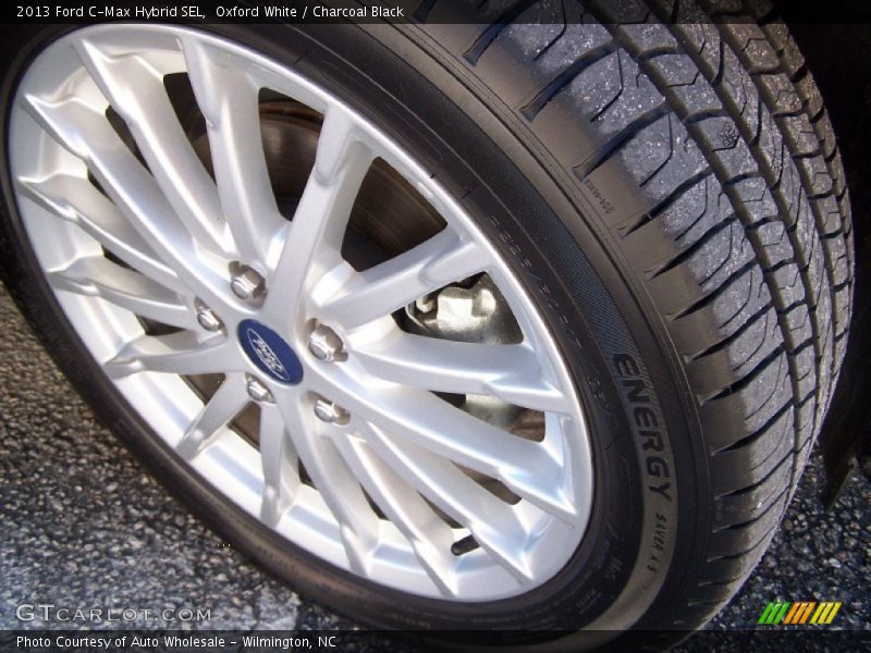 Oxford White / Charcoal Black 2013 Ford C-Max Hybrid SEL