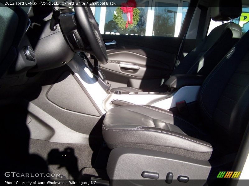 Oxford White / Charcoal Black 2013 Ford C-Max Hybrid SEL
