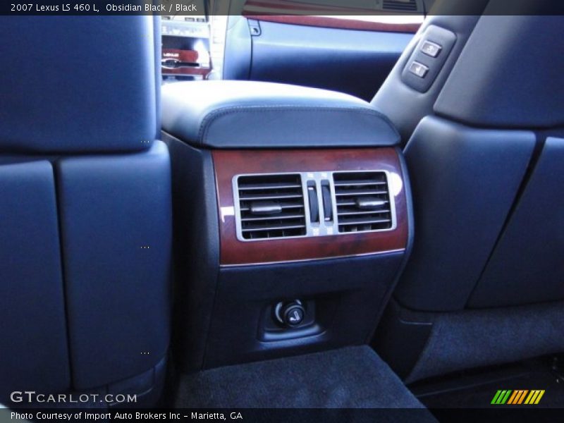Obsidian Black / Black 2007 Lexus LS 460 L
