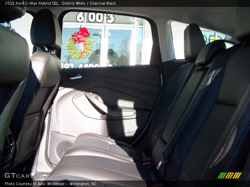 Oxford White / Charcoal Black 2013 Ford C-Max Hybrid SEL