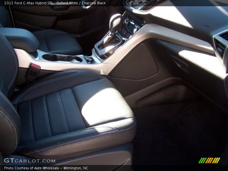 Oxford White / Charcoal Black 2013 Ford C-Max Hybrid SEL