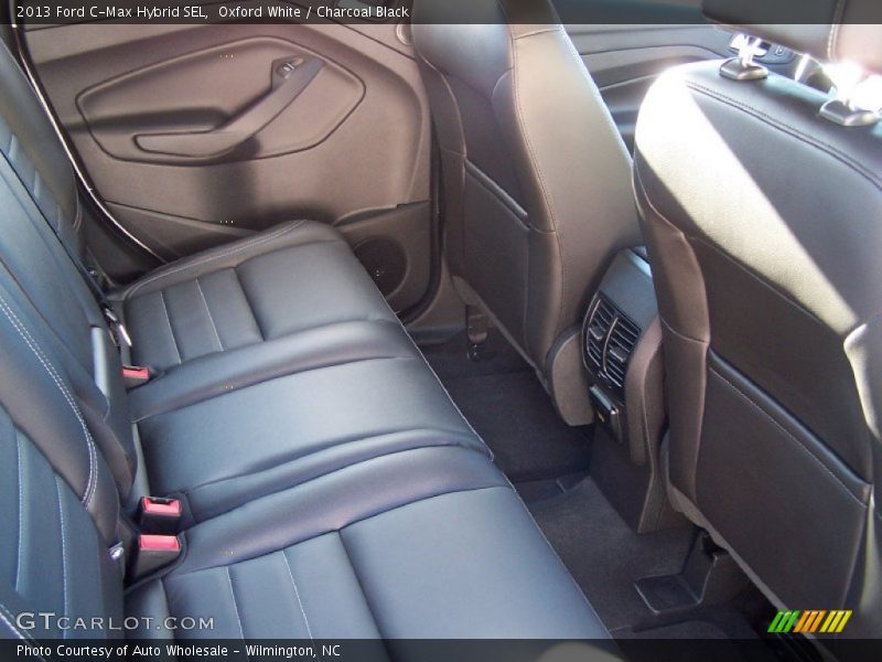 Oxford White / Charcoal Black 2013 Ford C-Max Hybrid SEL