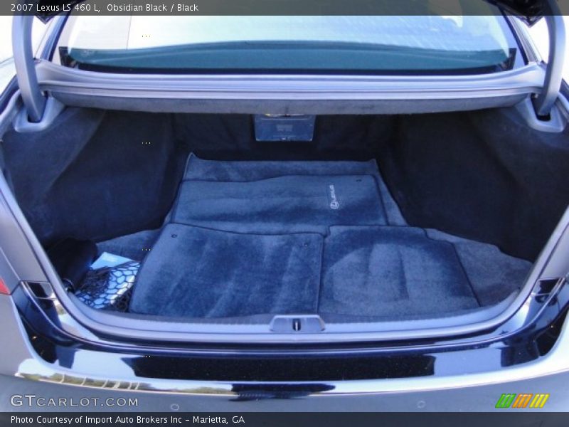 Obsidian Black / Black 2007 Lexus LS 460 L
