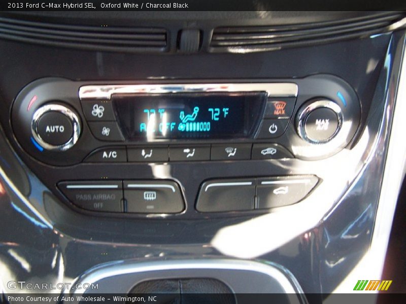 Oxford White / Charcoal Black 2013 Ford C-Max Hybrid SEL