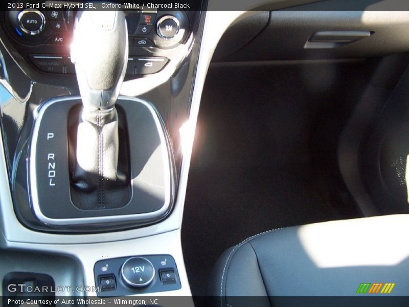 Oxford White / Charcoal Black 2013 Ford C-Max Hybrid SEL