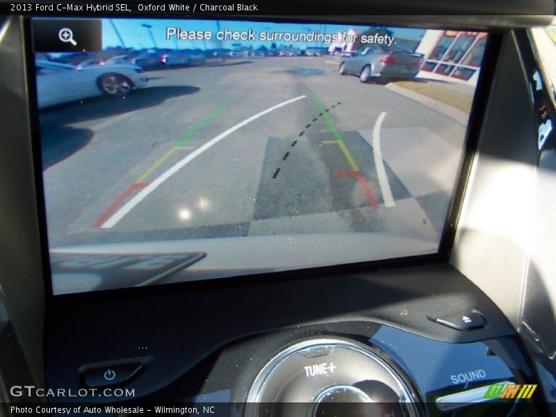 Oxford White / Charcoal Black 2013 Ford C-Max Hybrid SEL