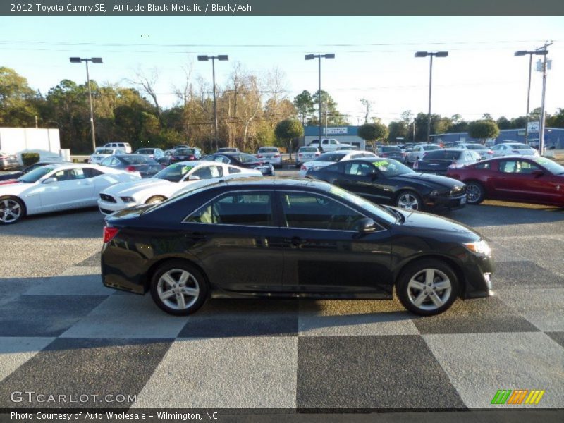 Attitude Black Metallic / Black/Ash 2012 Toyota Camry SE