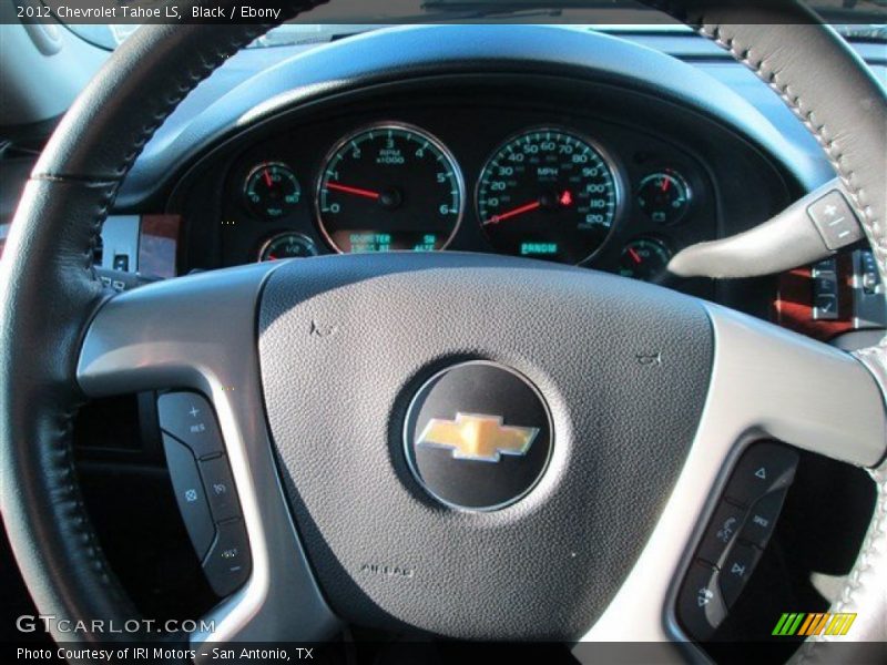 Black / Ebony 2012 Chevrolet Tahoe LS