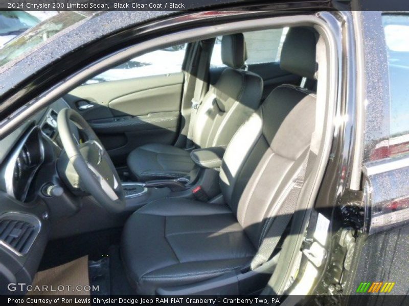 Black Clear Coat / Black 2014 Chrysler 200 Limited Sedan