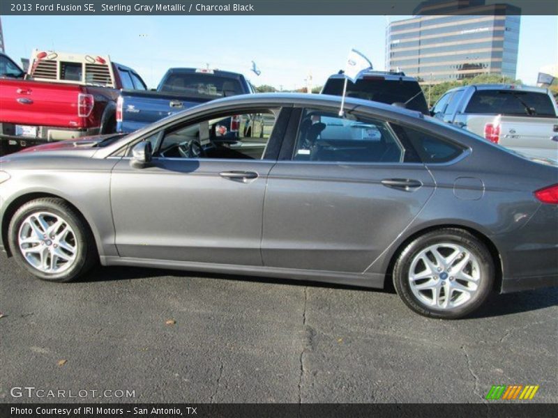 Sterling Gray Metallic / Charcoal Black 2013 Ford Fusion SE
