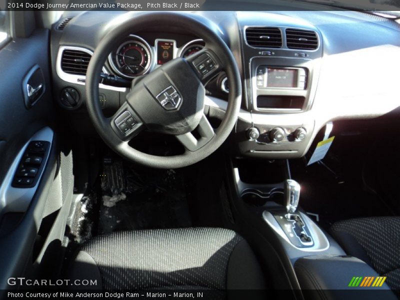 Pitch Black / Black 2014 Dodge Journey Amercian Value Package