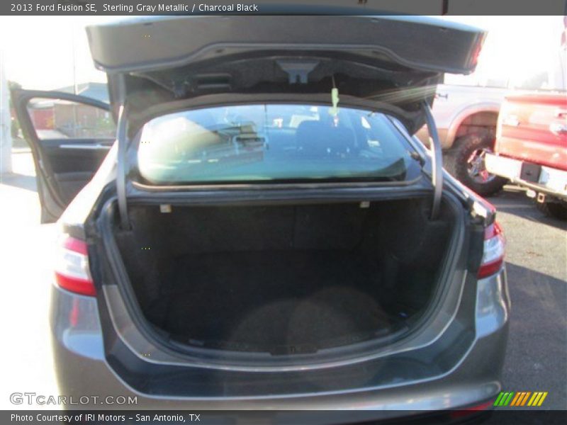 Sterling Gray Metallic / Charcoal Black 2013 Ford Fusion SE