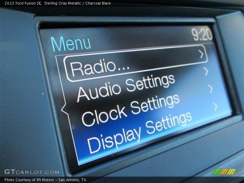 Sterling Gray Metallic / Charcoal Black 2013 Ford Fusion SE