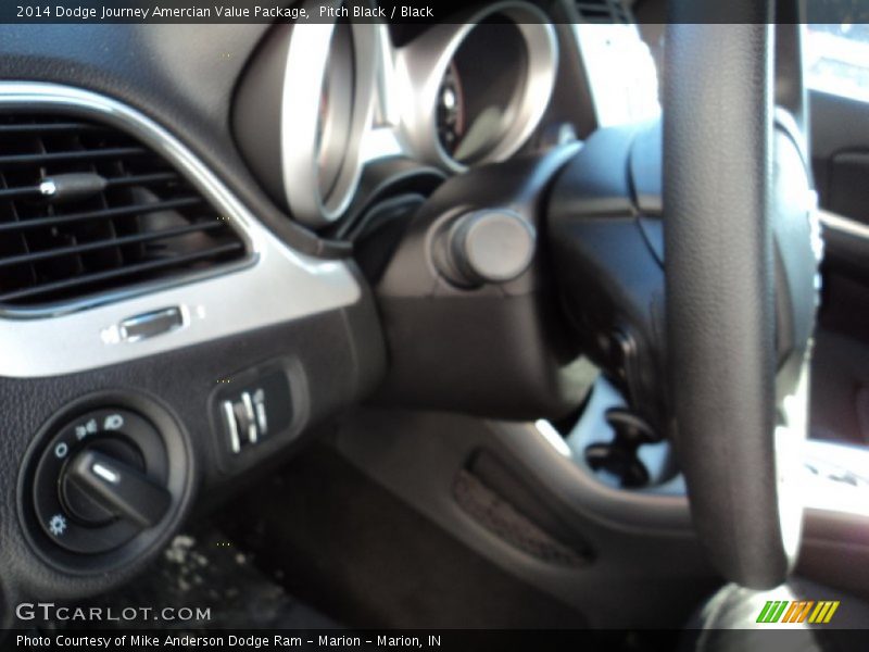 Pitch Black / Black 2014 Dodge Journey Amercian Value Package
