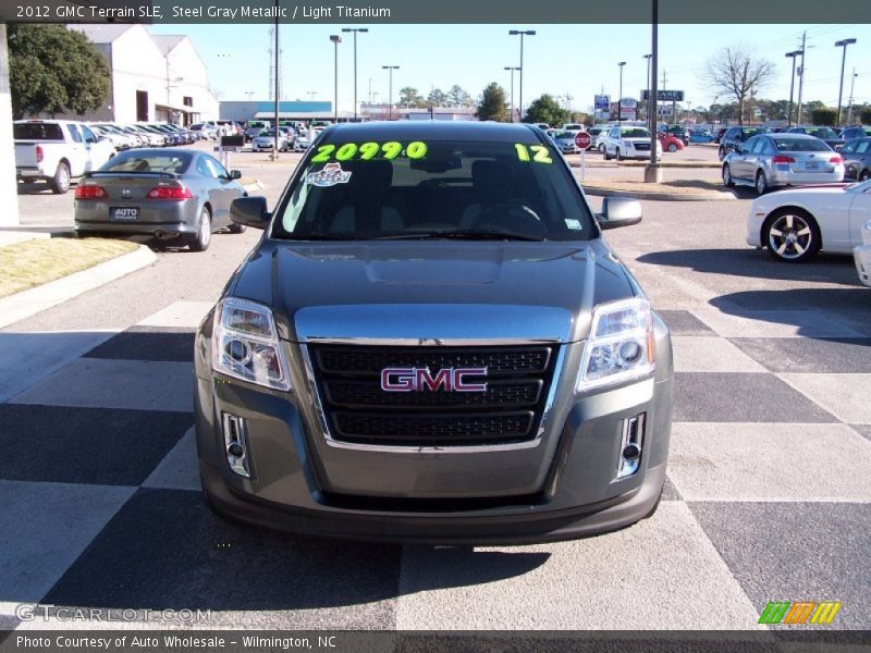 Steel Gray Metallic / Light Titanium 2012 GMC Terrain SLE