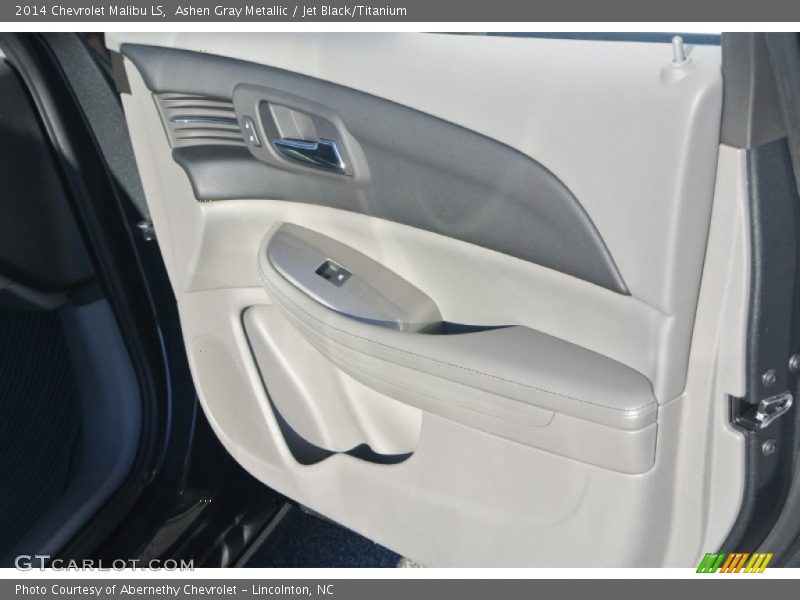 Ashen Gray Metallic / Jet Black/Titanium 2014 Chevrolet Malibu LS