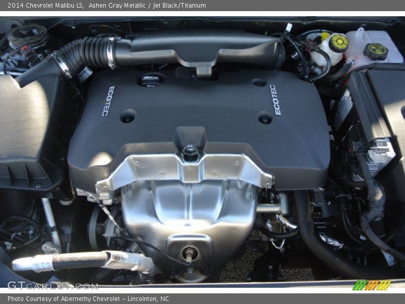 Ashen Gray Metallic / Jet Black/Titanium 2014 Chevrolet Malibu LS