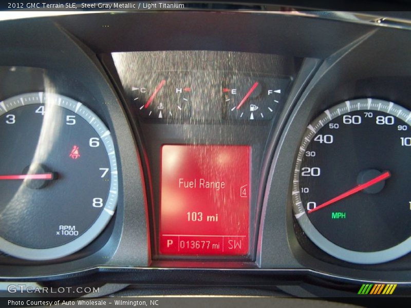 Steel Gray Metallic / Light Titanium 2012 GMC Terrain SLE
