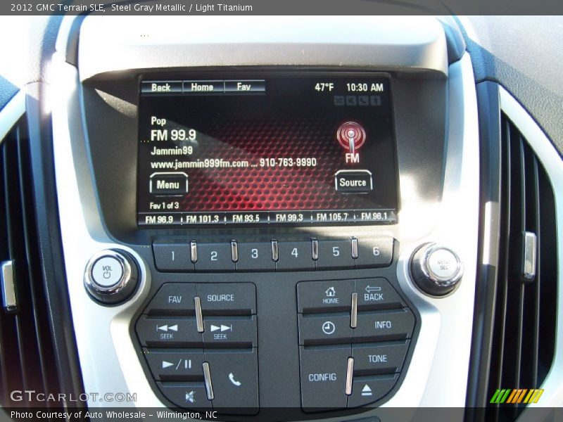 Steel Gray Metallic / Light Titanium 2012 GMC Terrain SLE
