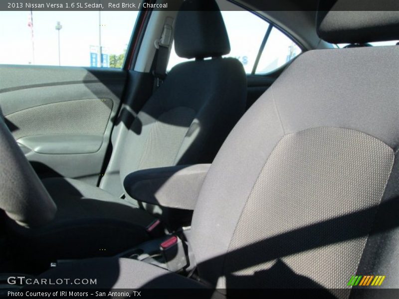 Red Brick / Charcoal 2013 Nissan Versa 1.6 SL Sedan